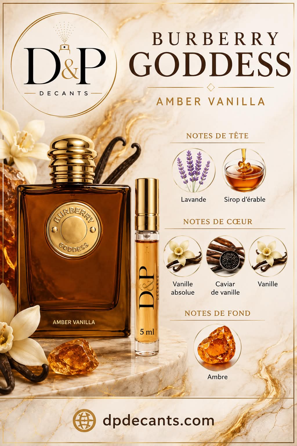 Burberry - Goddess Amber Vanilla - 5ml