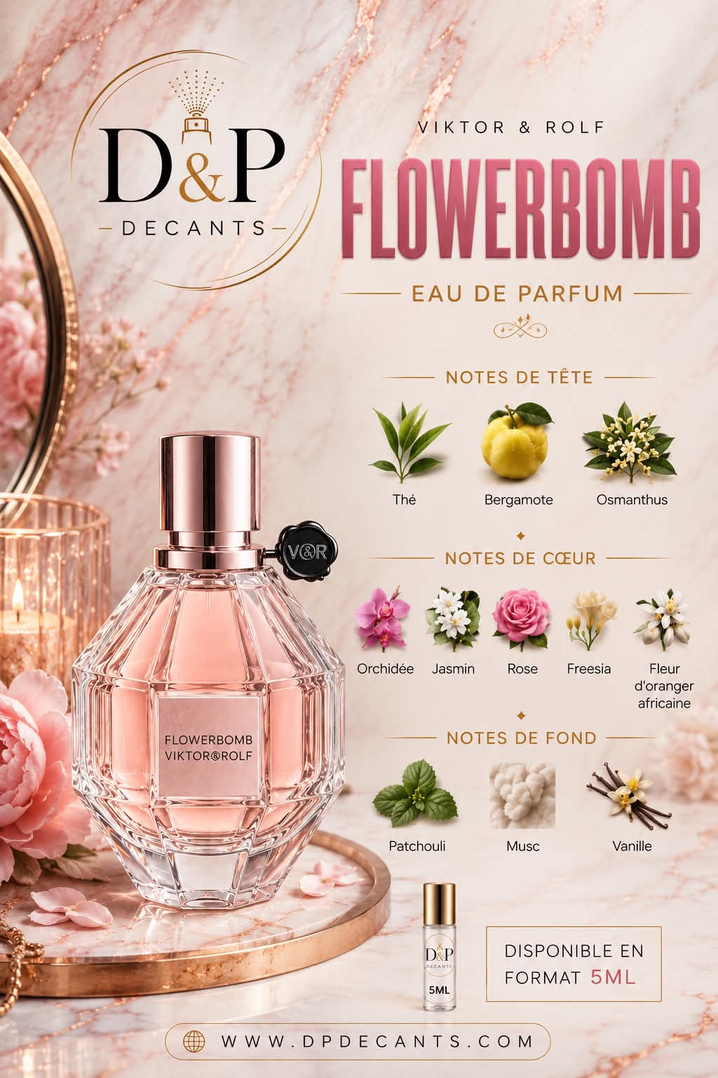 Viktor & Rolf - Flowerbomb EDP - 5ml