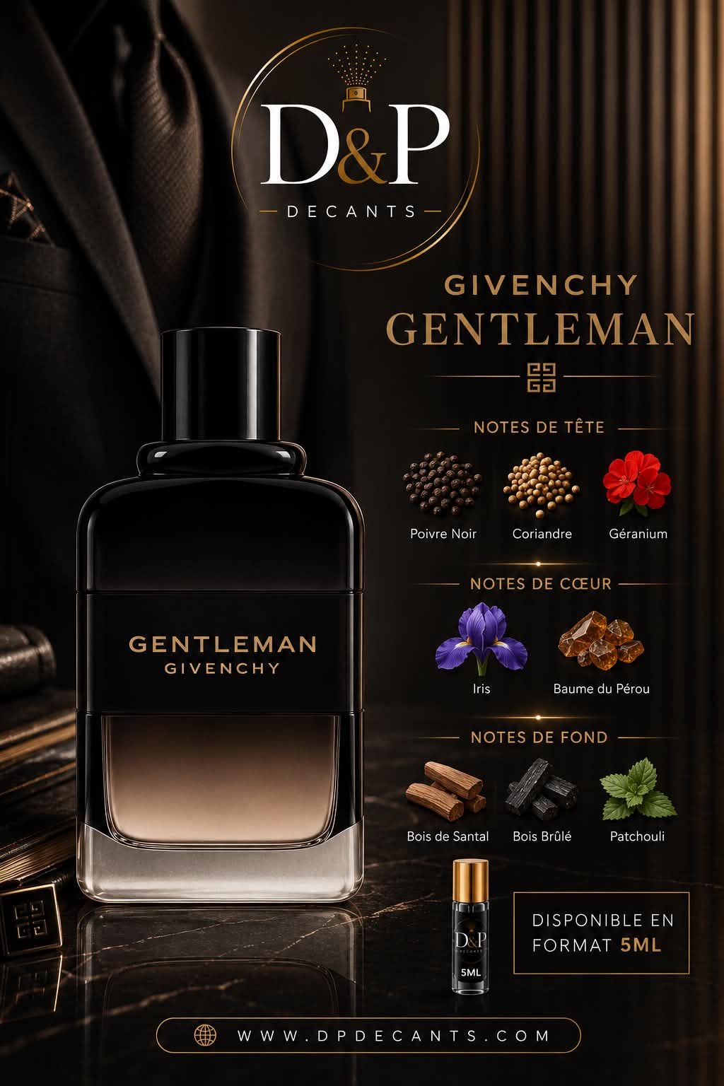 Givenchy - Gentleman EDP - 5ml