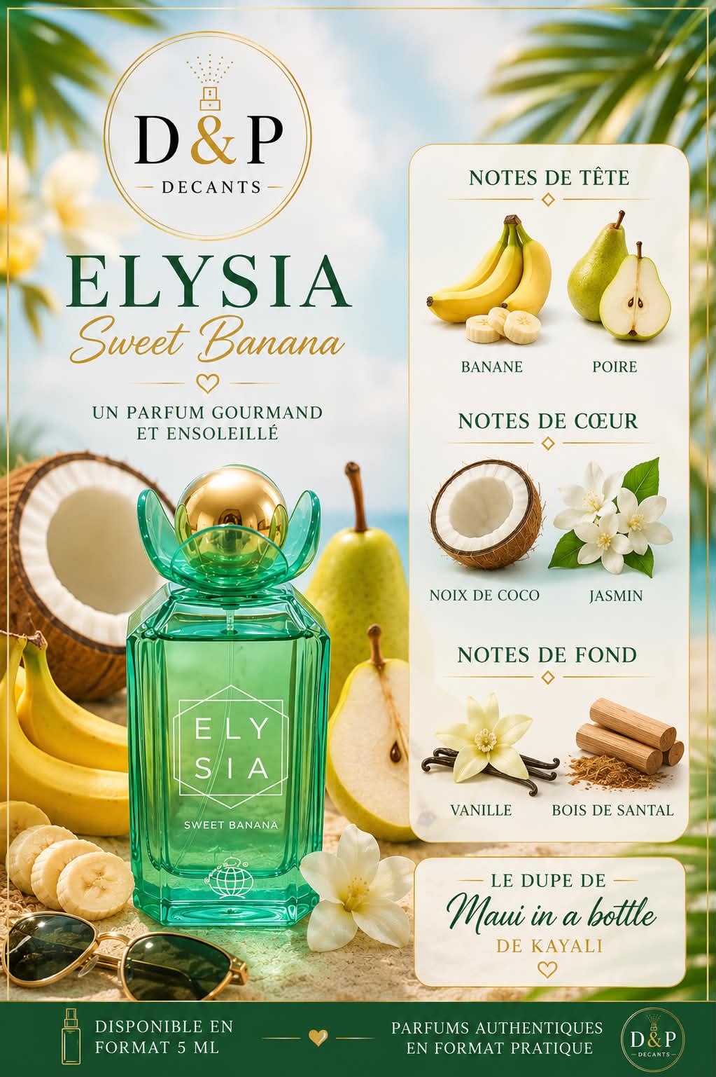 Elysia - Sweet Banana EDP - 5ml