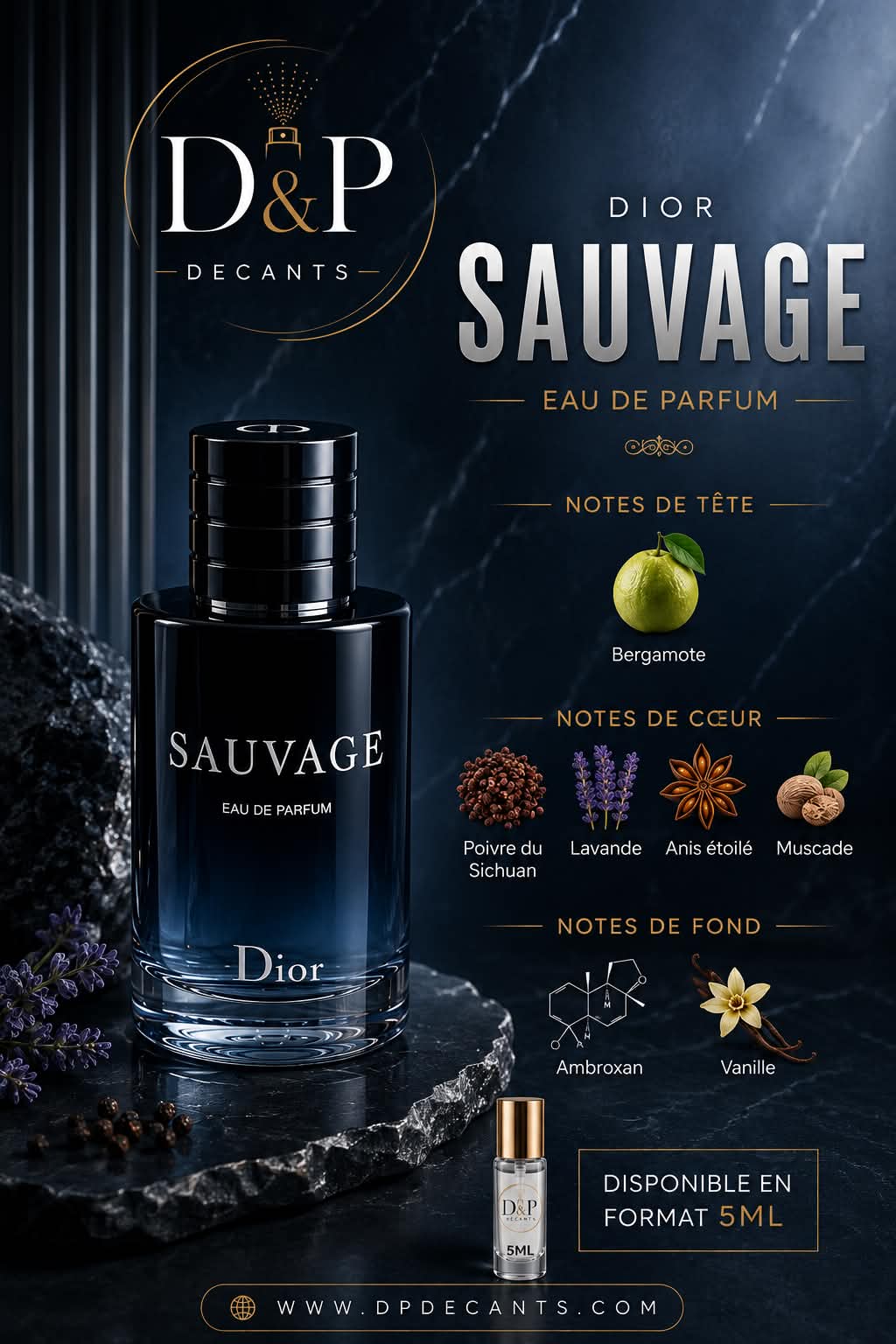 Dior Sauvage EDP - 5ml