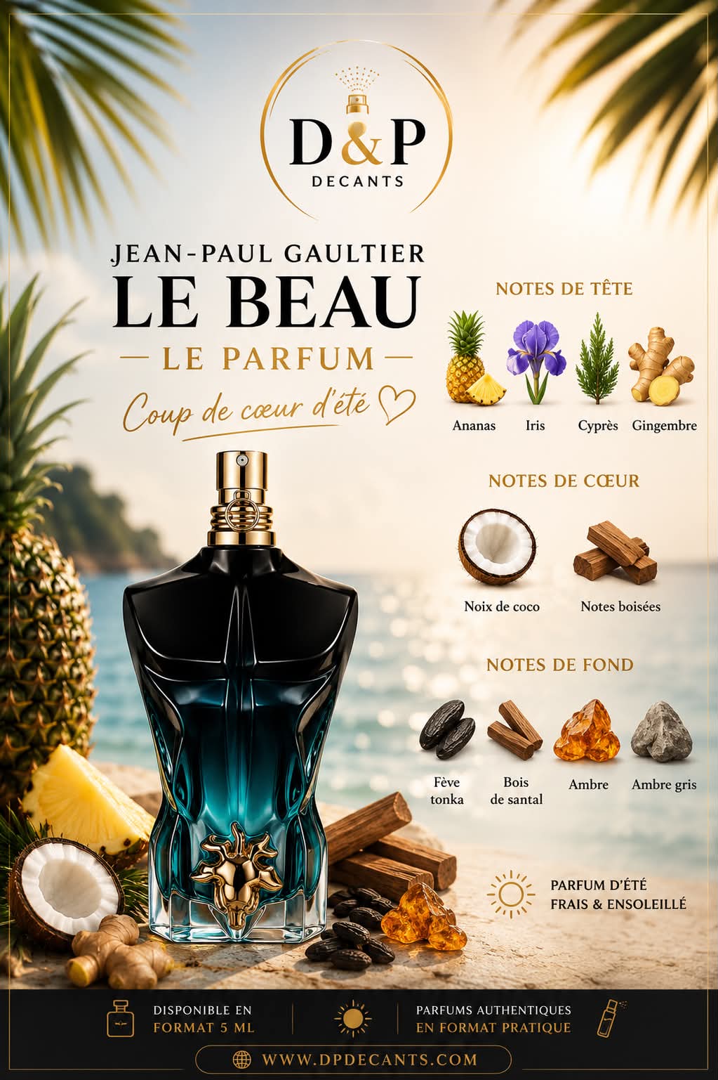 Jean-Paul Gaultier - Le beau Le parfum - 5ml
