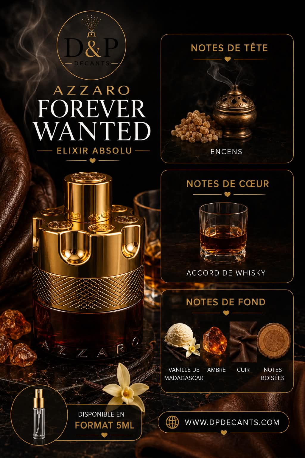 Azzaro - Forever Wanted Elixir Absolu - 5ml
