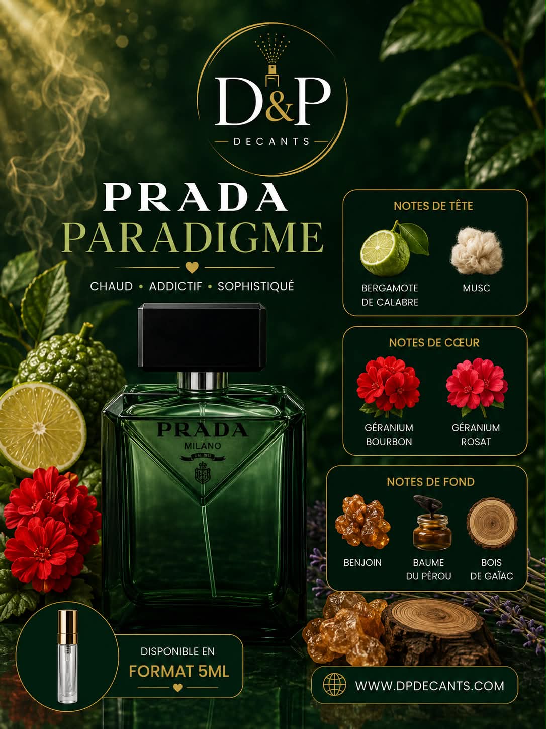 Prada - Paradigme EDP - 5ml