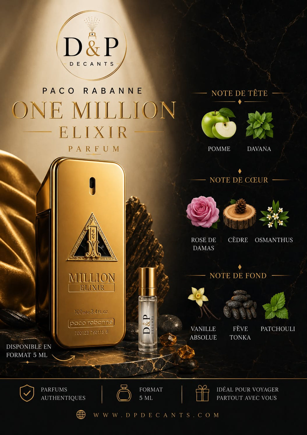 Paco Rabanne - One Million Elixir - 5ml