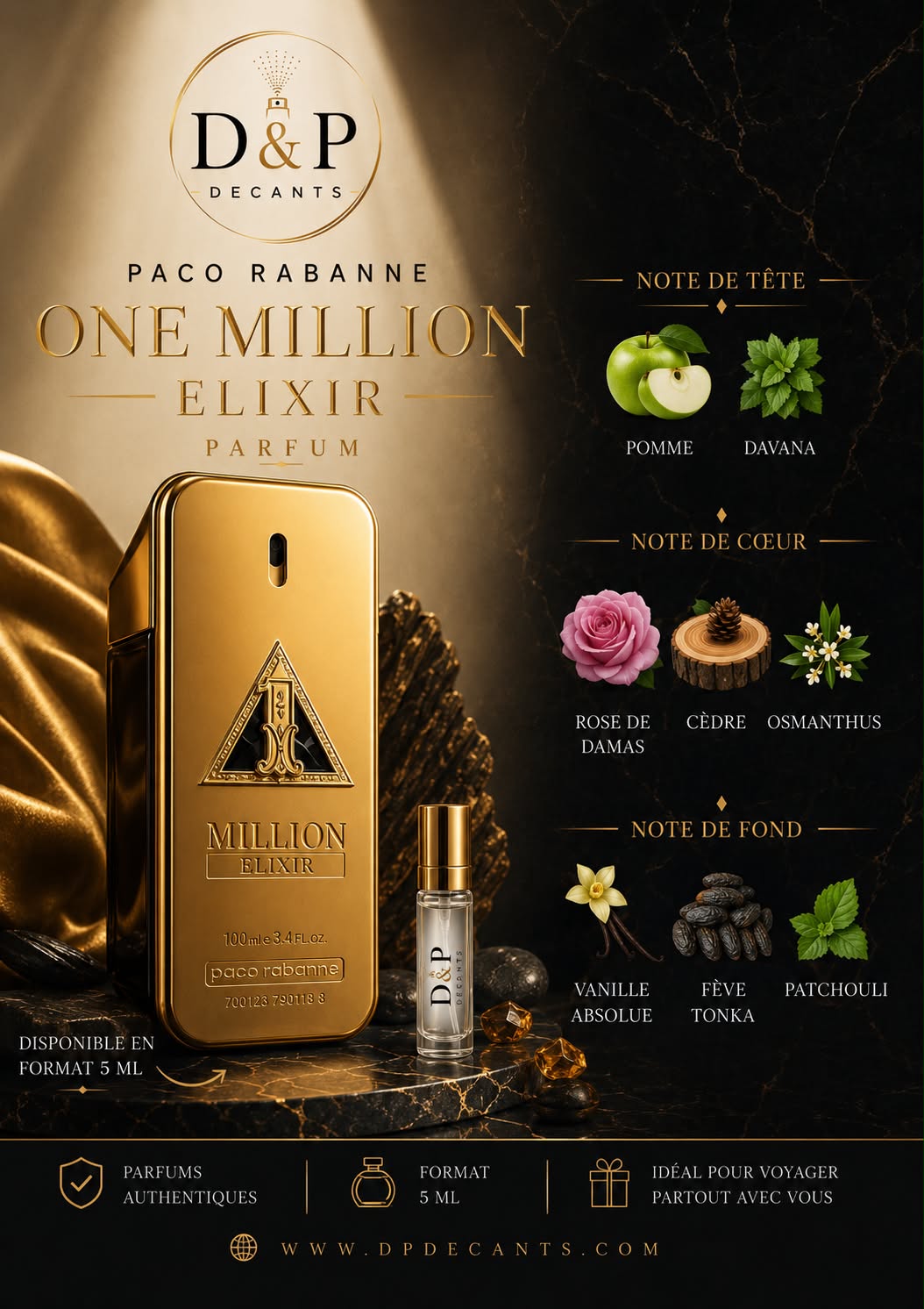 Paco Rabanne - One Million Elixir - 5ml