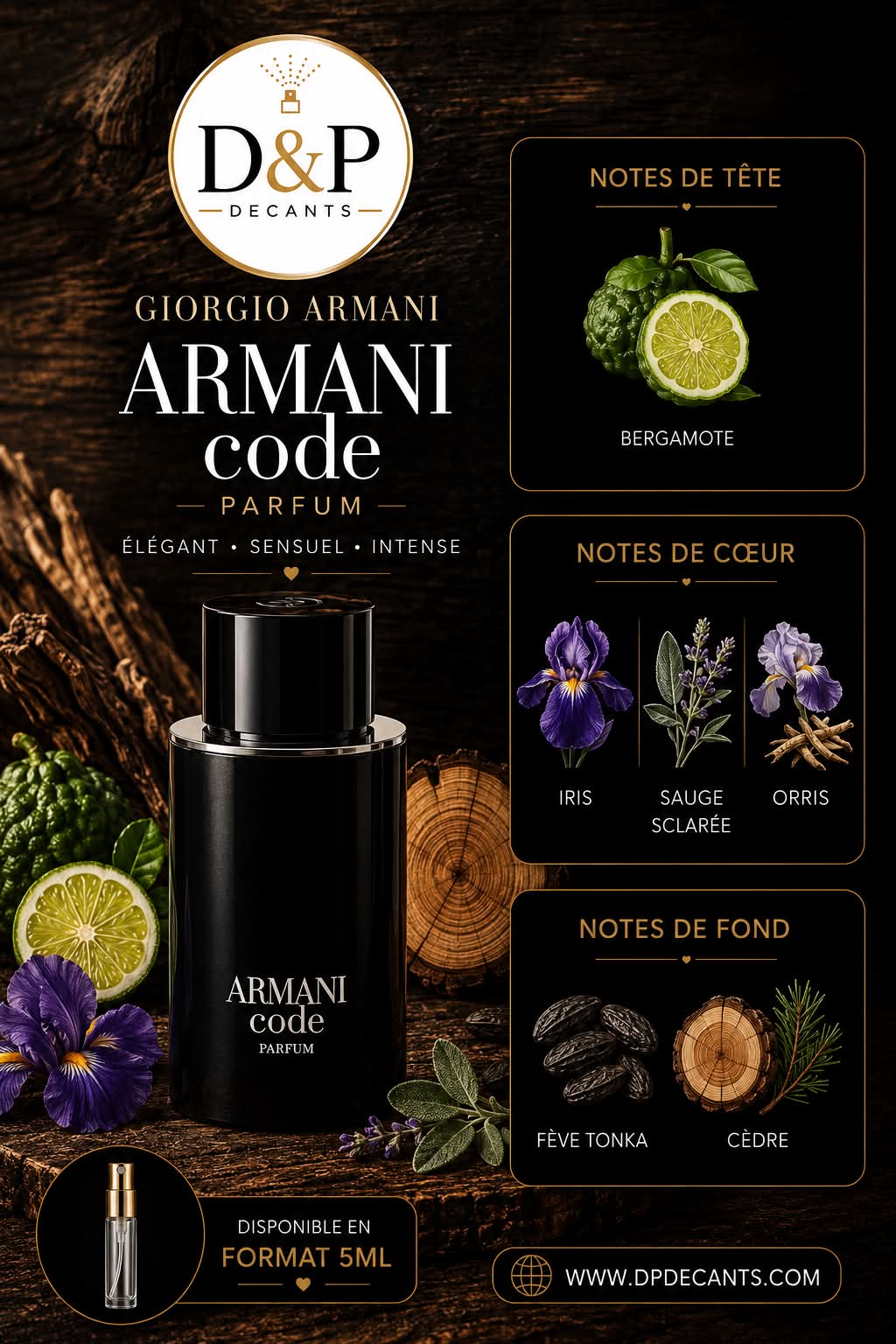 Armani - Code Parfum - 5ml