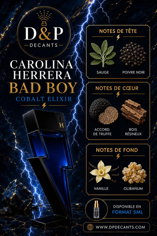Carolina Herrera - Bad Boy Cobalt Elixir - 5ml