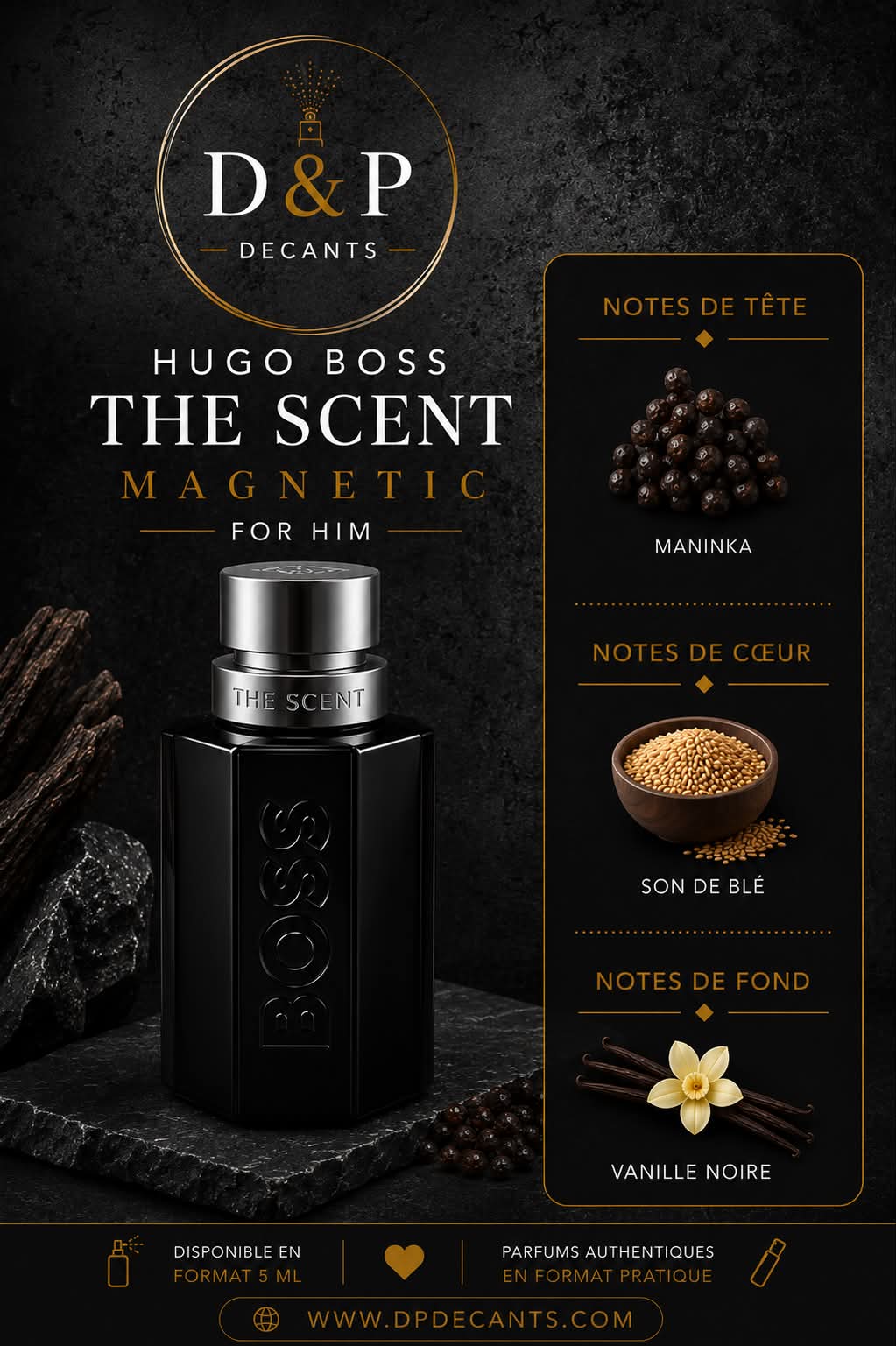 Hugo Boss - The Scent Magnetic for Him EDP - 5ml