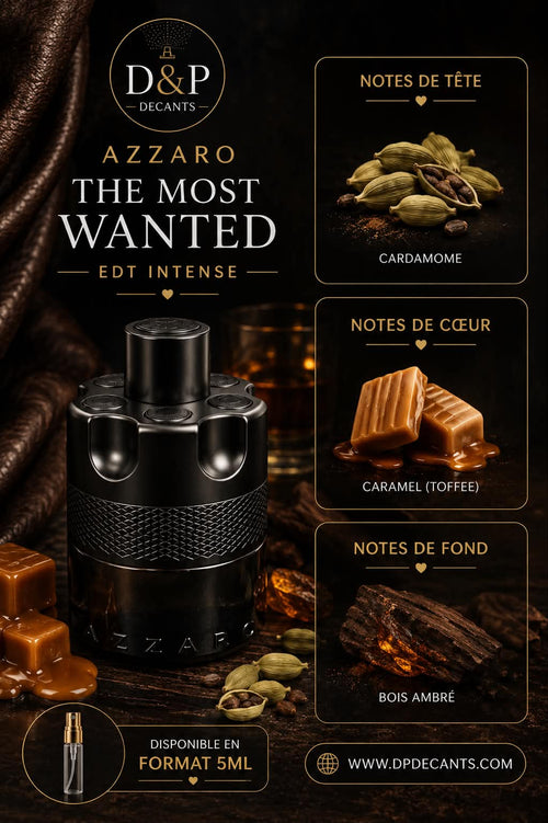 Azzaro - The most wanted EDT intense - 5ml