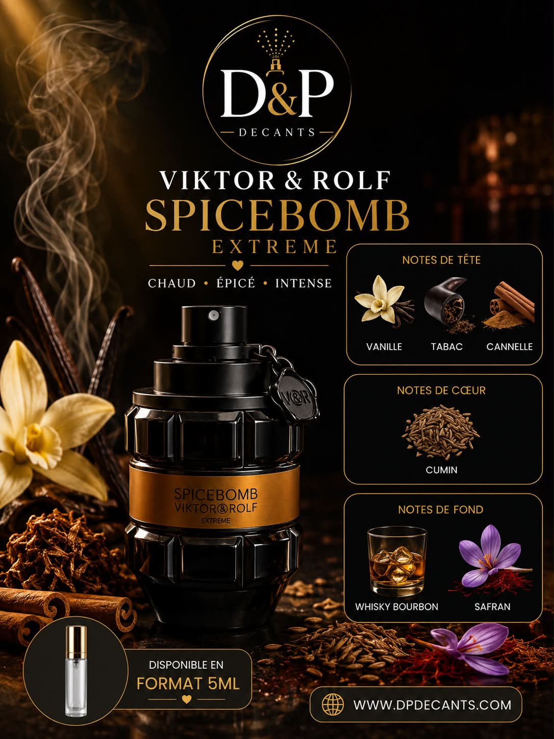 Viktor & Rolf - SpiceBomb Extreme EDP - 5ml