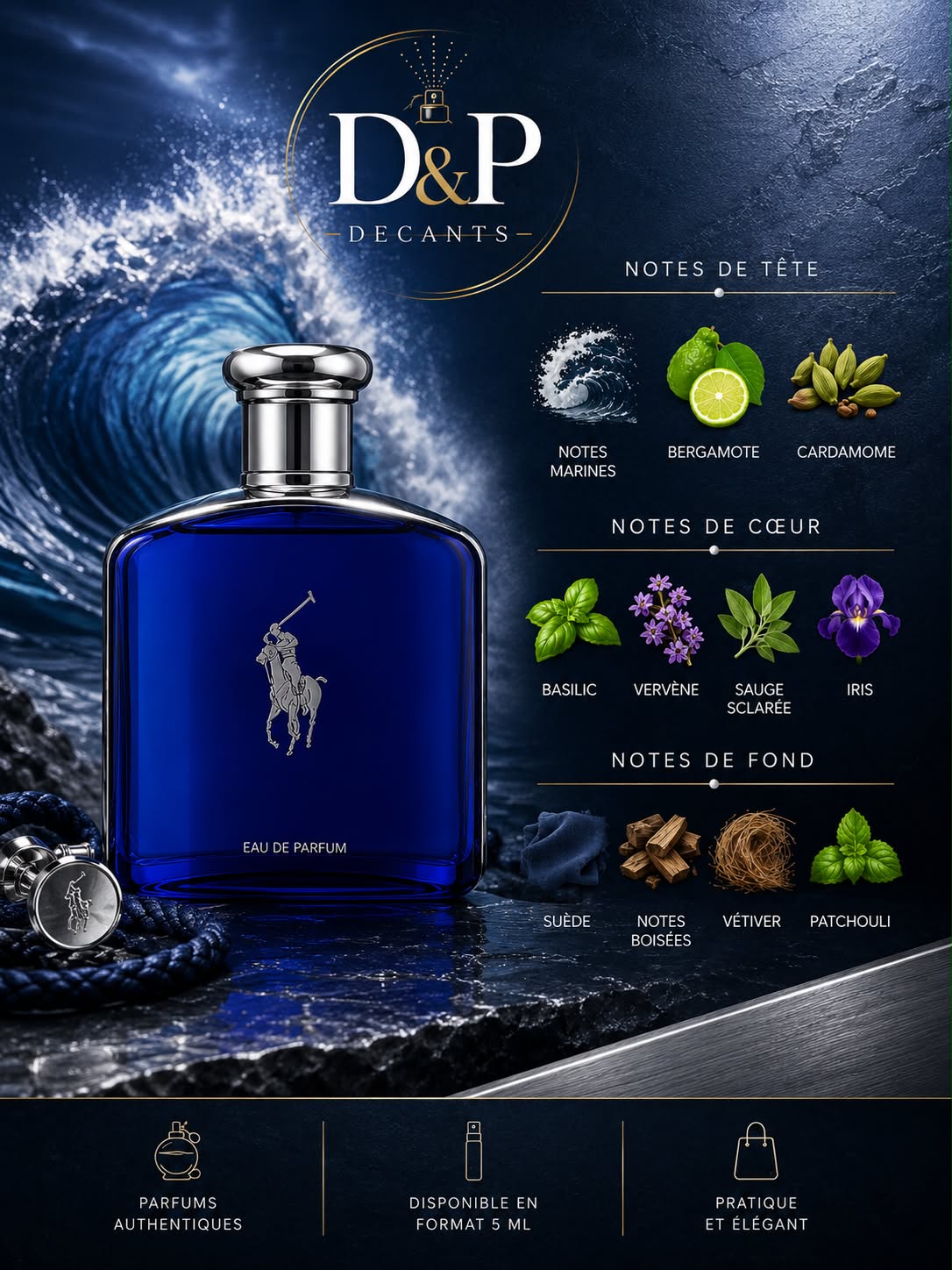 Ralph Lauren - Polo blue EDP - 5ml