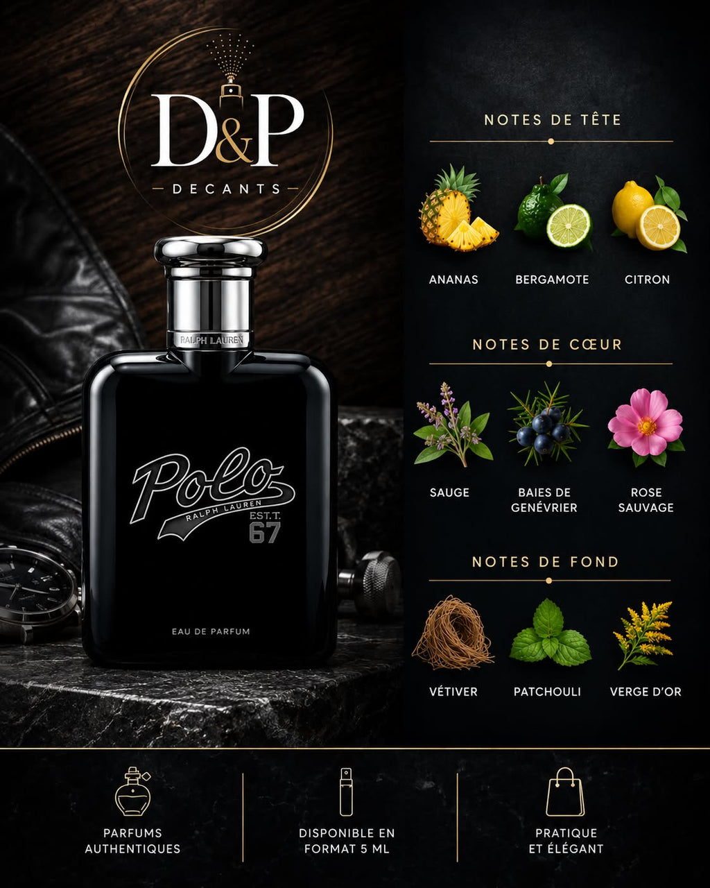 Ralph Lauren - Polo 67 EDP - 5ml